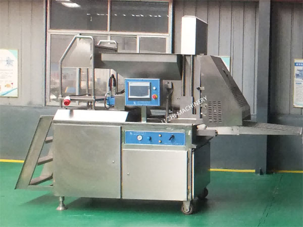 food patty forming machine in the factory